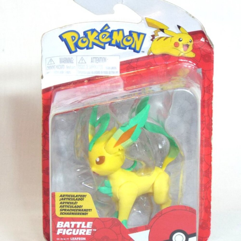 Pokémon Battle Figure Pack Lot – Pikachu, Leafeon, Cubchoo, Goomy – Sealed - Picture 5 of 8